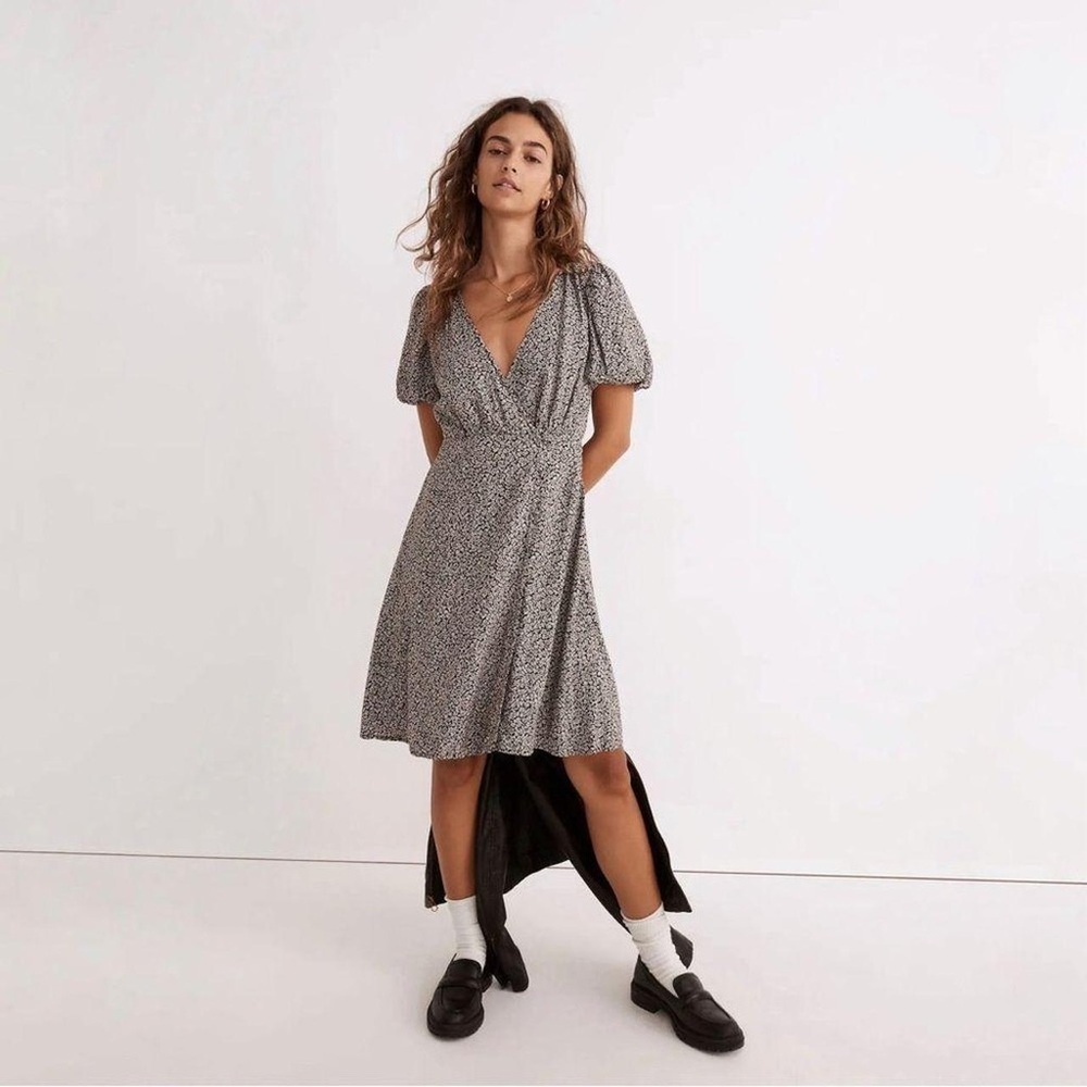 Madewell Challis Wrap Mini Dress NWT